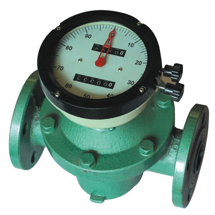 High Quality OGM Type 1.5" Cast Iron Oval Gear Flow Meter for Gas Stations