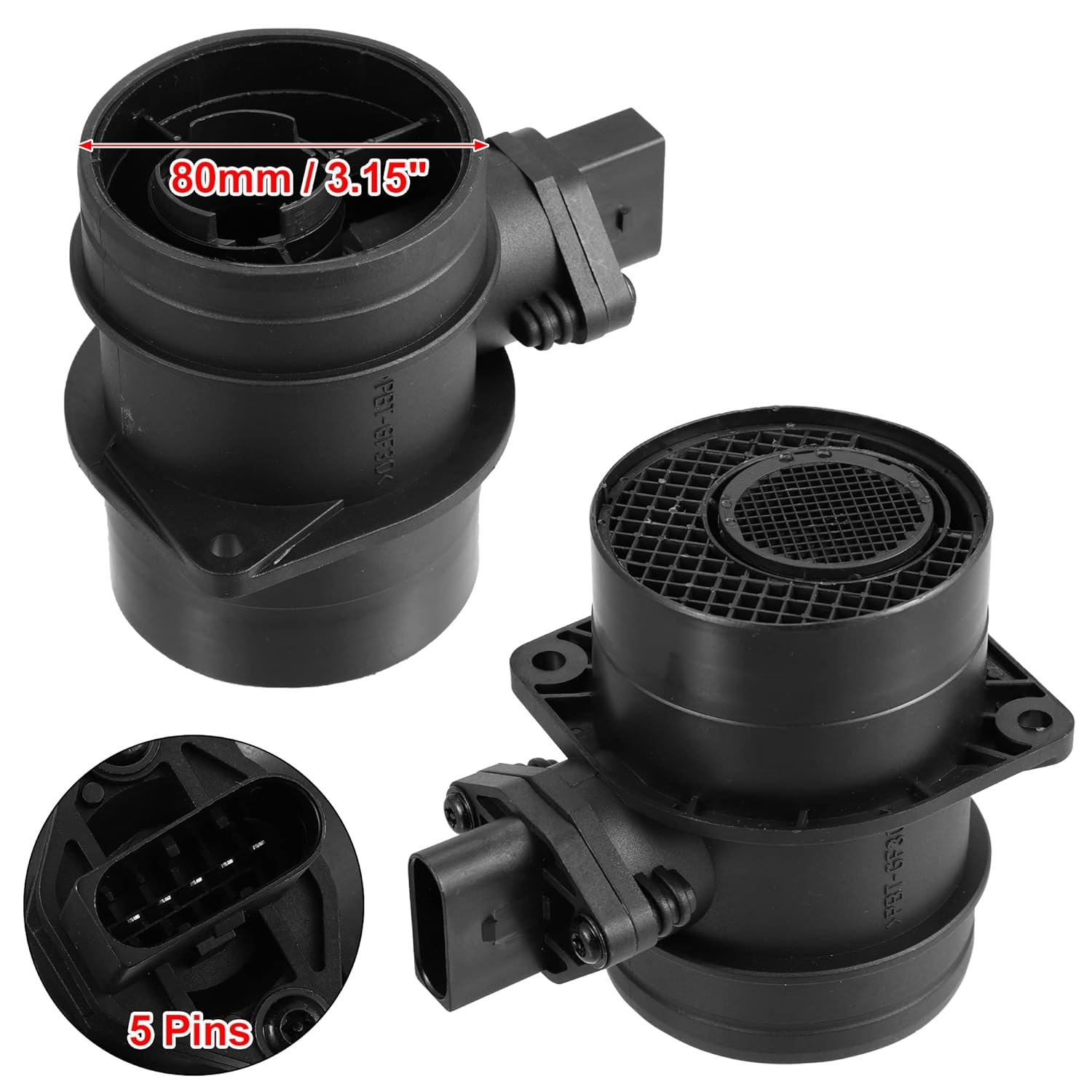 Genuine 074906461B 0281002461 Air Flow Meter Sensor for Skoda Volkswagen Touareg Passat A4 A6 Seat