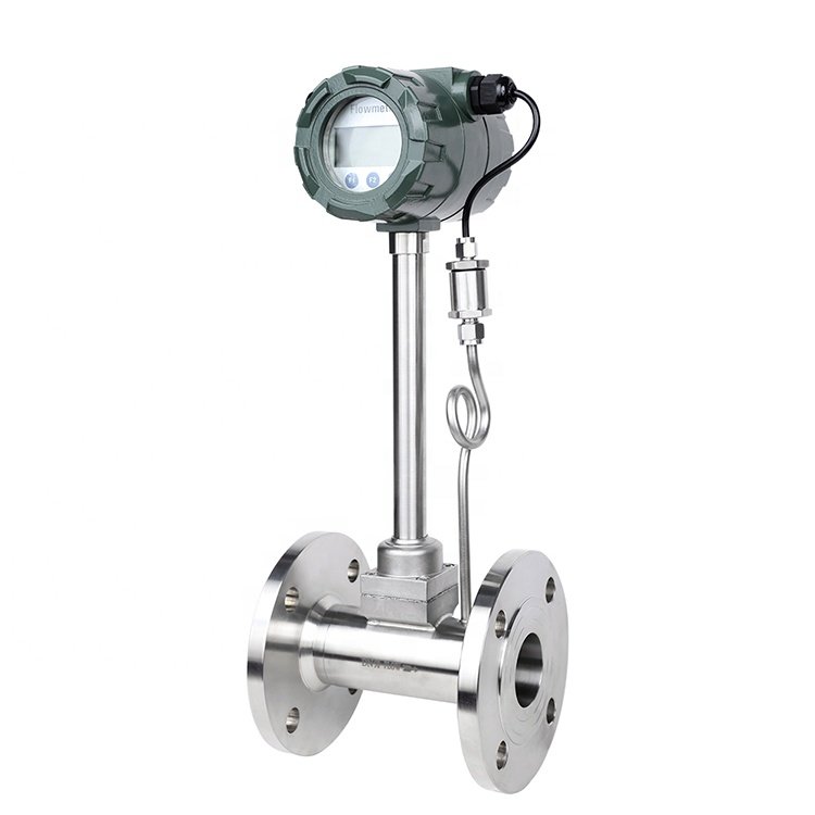 Bunker Oil Swirl Cryogenic vortex Flow Meter Ammonia High Temperature Gas vortex Flow Meter