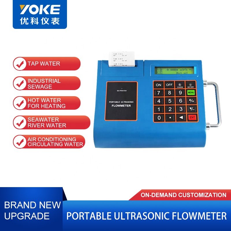 High Quality Wall Mount Ultrasonic Flow Meter Liquid Ultrasonic Flow Meter Detector