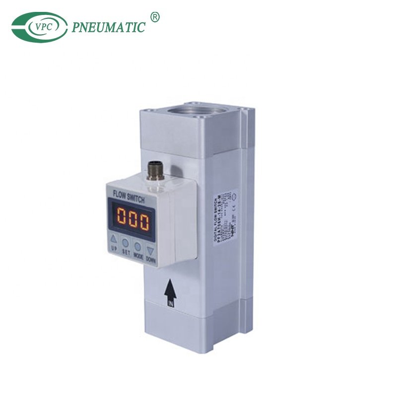 PF2A Digital Air Flow Meter SMC Type 2-Color Display Integrated Digital Flow Switch
