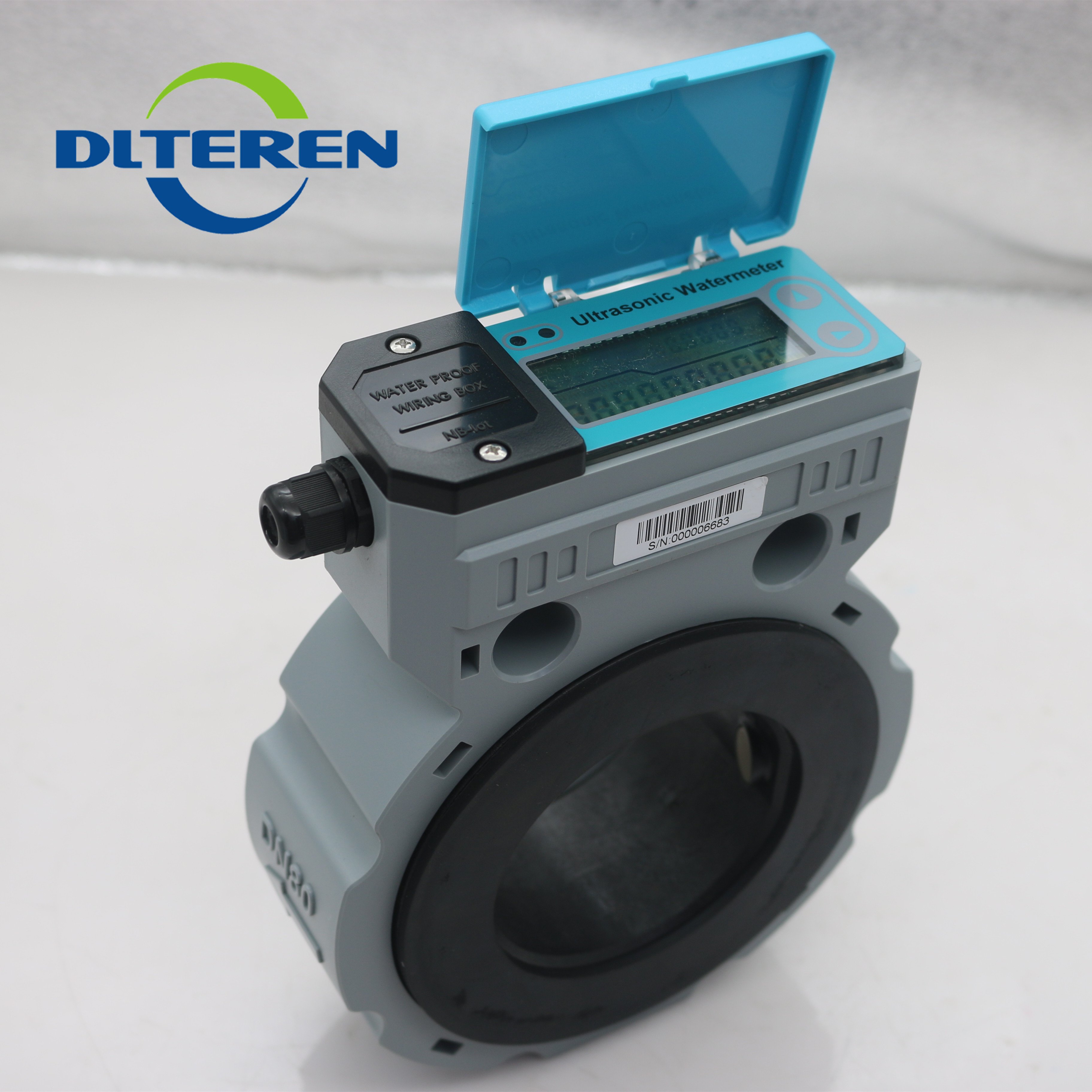 High Quality Plug-In Ultrasonic Water Flowmeter Low Price Cold Liquid Meter Customizable OEM Plastic Fluid Meter Oil Air Medium
