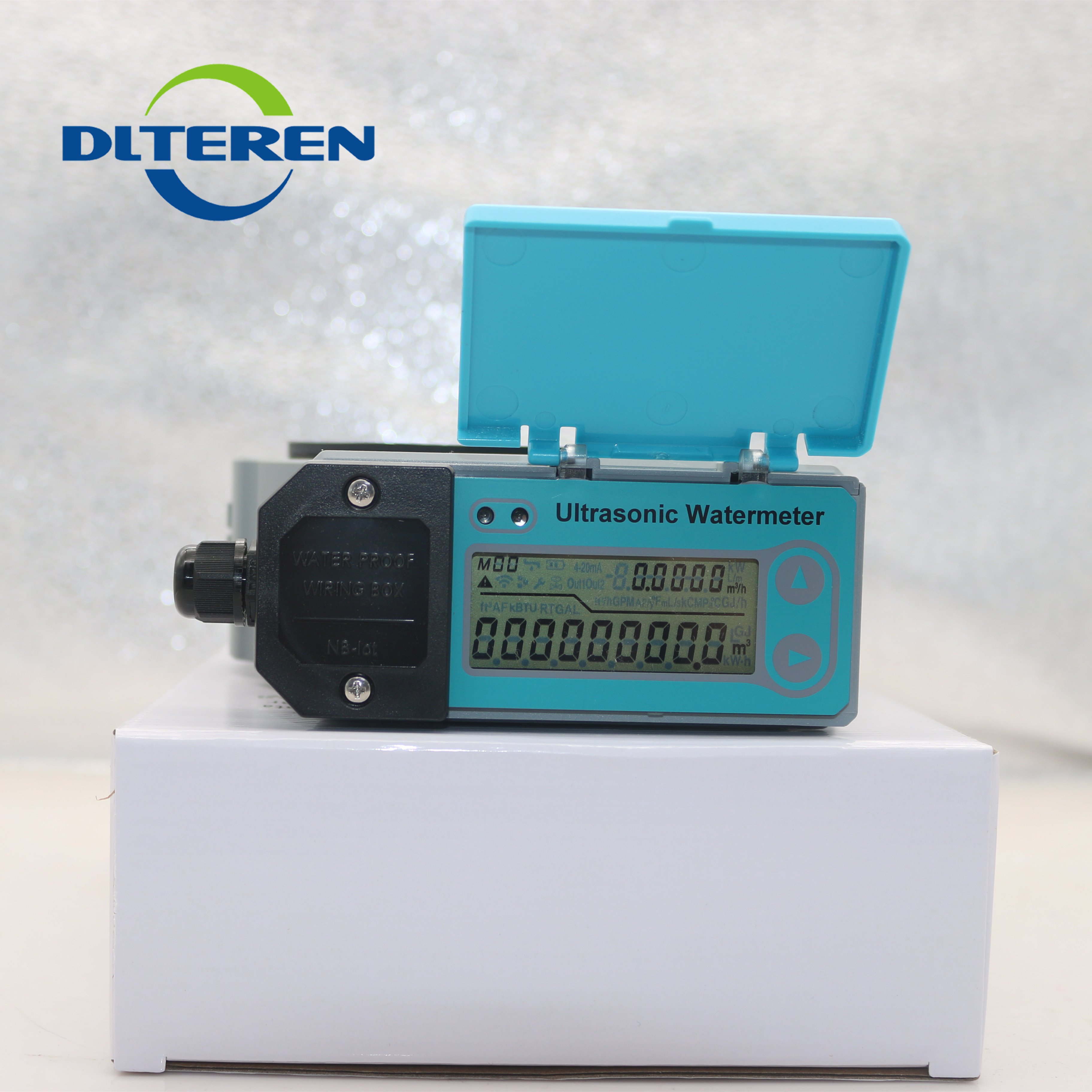 High Quality Plug-In Ultrasonic Water Flowmeter Low Price Cold Liquid Meter Customizable OEM Plastic Fluid Meter Oil Air Medium