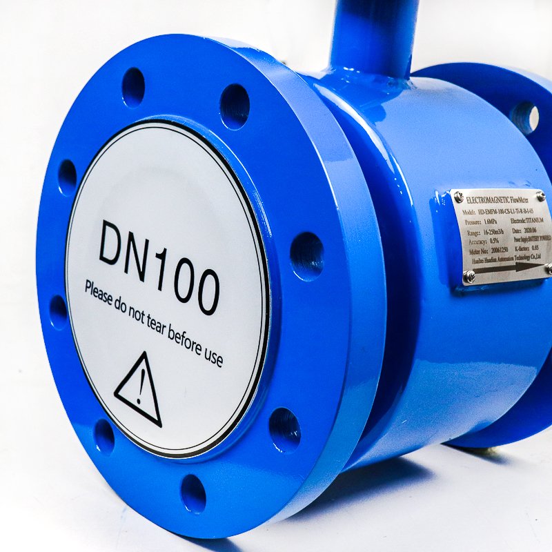 China 6 Inch RS485 Digit Electromagnetic Flowmeter for Production Water