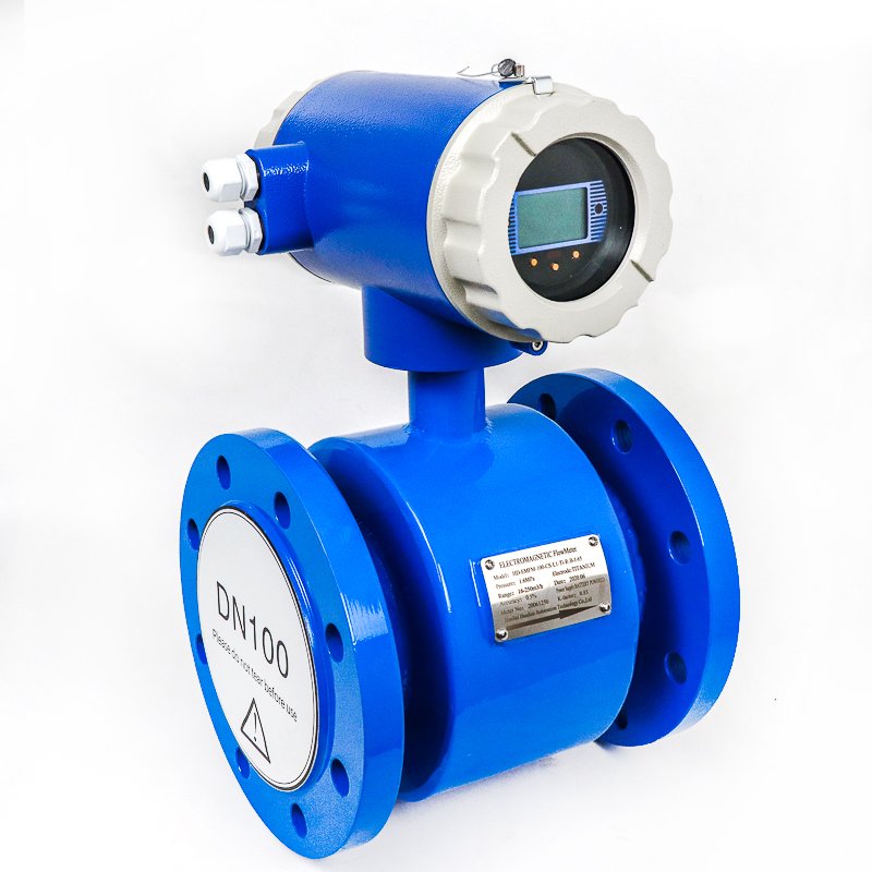 China 6 Inch RS485 Digit Electromagnetic Flowmeter for Production Water