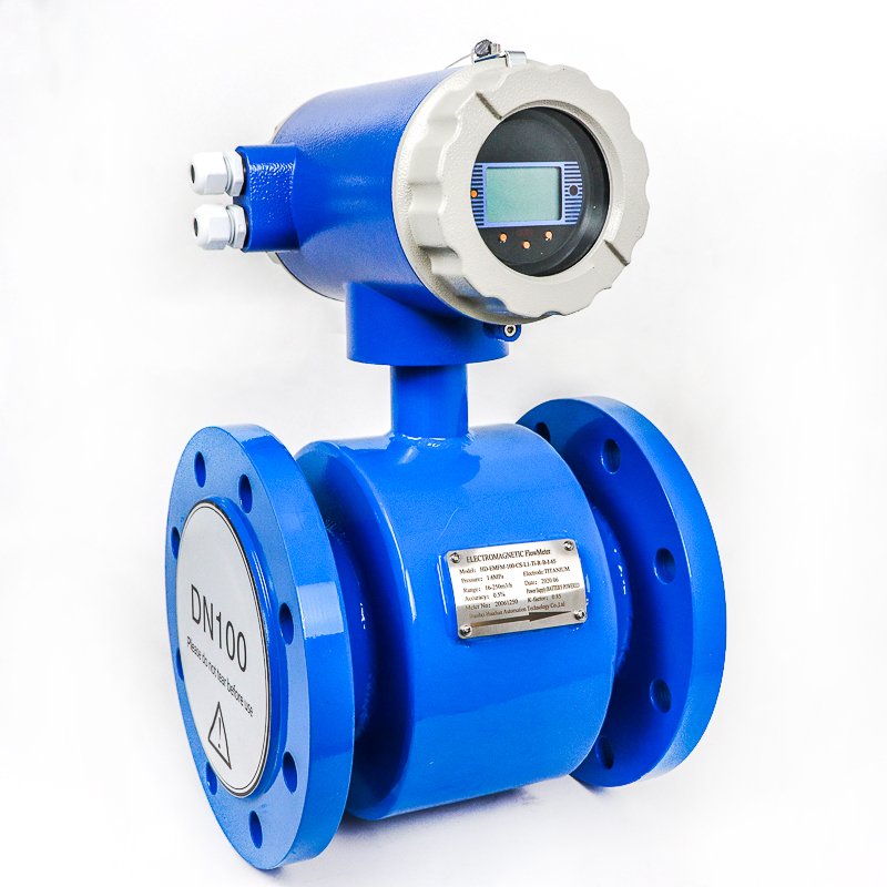 China 6 Inch RS485 Digit Electromagnetic Flowmeter for Production Water
