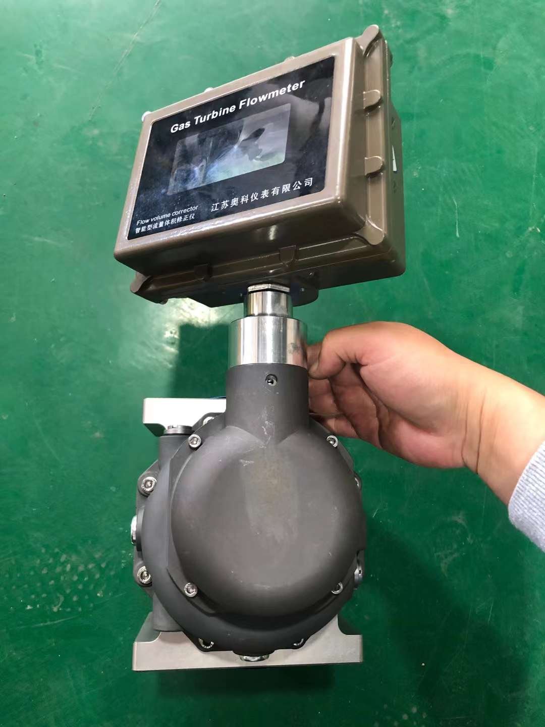 Aluminum Alloy Digital Volumetric Lpg Rotary Flow Meter for Natural Gas