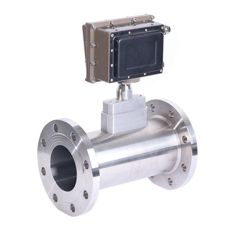 Factory Custom Flanged LCD Digital Display Smart Gas Turbine Flow Meter for Industrial Air and Natural Gas