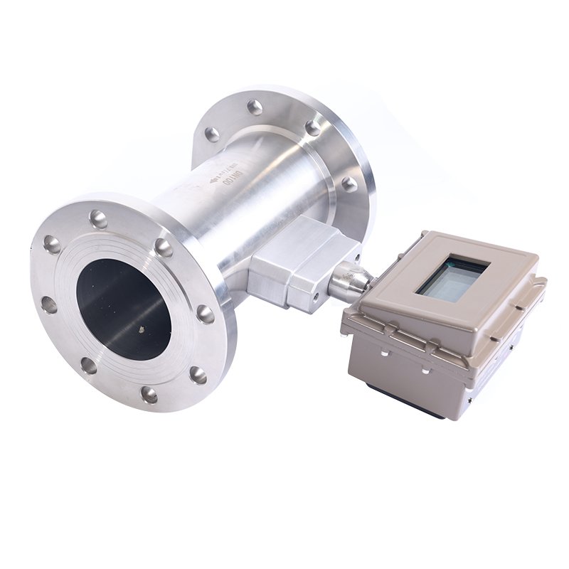 Factory Custom Flanged LCD Digital Display Smart Gas Turbine Flow Meter for Industrial Air and Natural Gas
