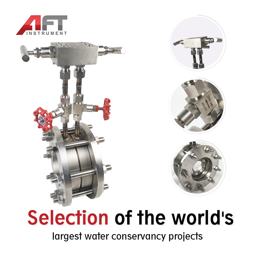 High Accuracy Industrial Gas Liquid Steam Measurement Throttling Device Orifice Plate Flow Meter