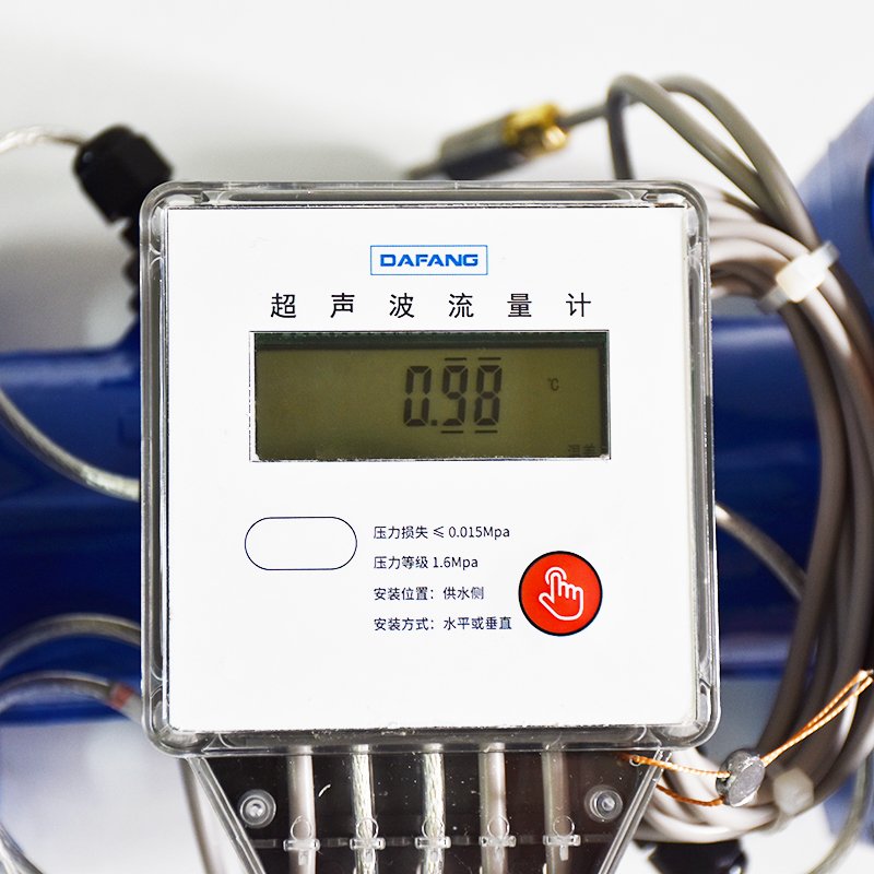 BTU Flexim Ultrasonic Transducer Flowmeter Price 20mm 3inch Water River Oil Beer Liquid for Flow Meter