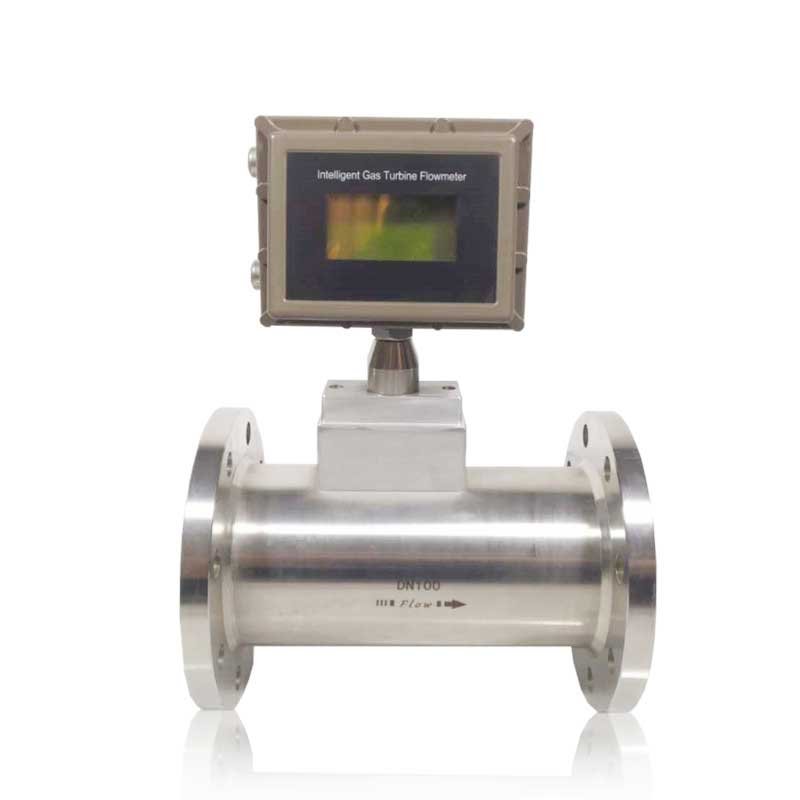 Aluminium Body Methane Coal Gas Flow Meter Turbine Gas Flow Meter