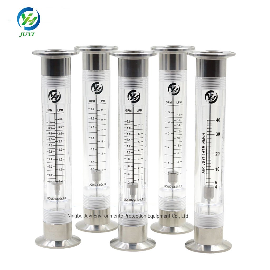 Durable Portable Acrylic Flow Meter Tube Type Water Rotameter for Customized OEM Measurement Applications