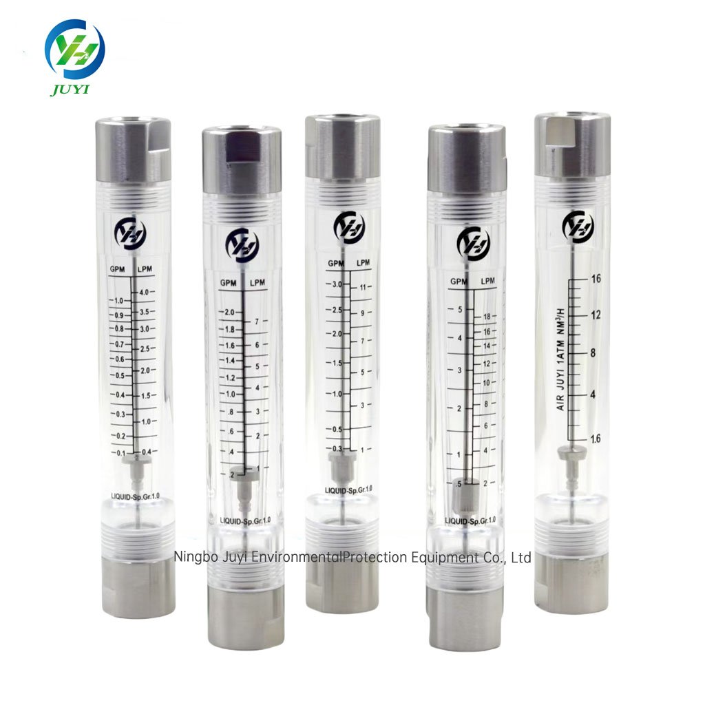 Durable Portable Acrylic Flow Meter Tube Type Water Rotameter for Customized OEM Measurement Applications