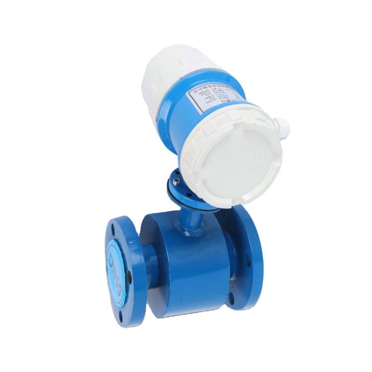 Electromagnetic Flow Meter 4-20mA Output IP65 Neoprene Lined Carbon Steel Flow Meter Intelligent Electromagnetic Flowmeter