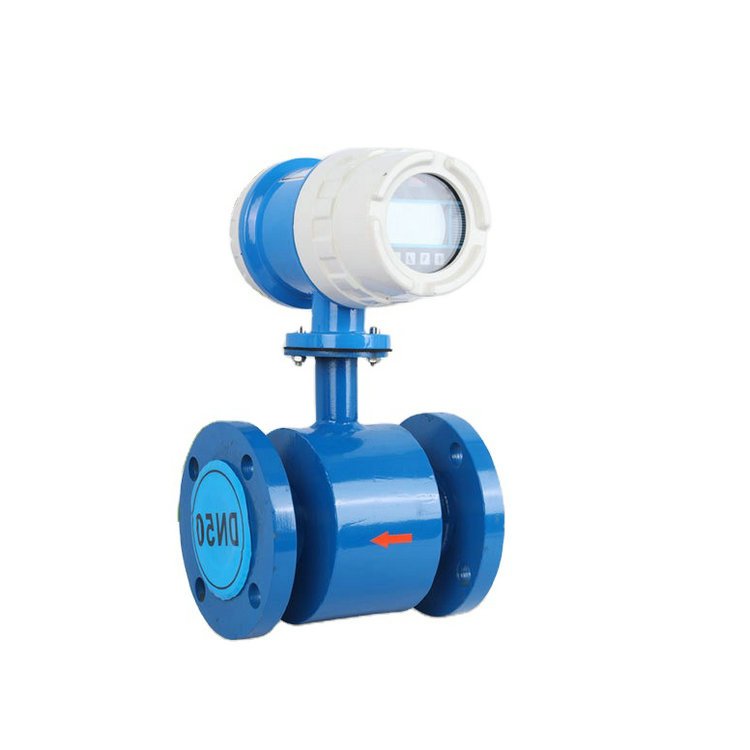 Electromagnetic Flow Meter 4-20mA Output IP65 Neoprene Lined Carbon Steel Flow Meter Intelligent Electromagnetic Flowmeter