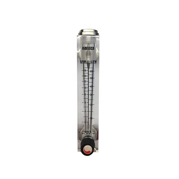 Portable Variable Area Oil air Gas Water Liquid Control Panel Type Rotameter Acrylic Panel Flowmeters