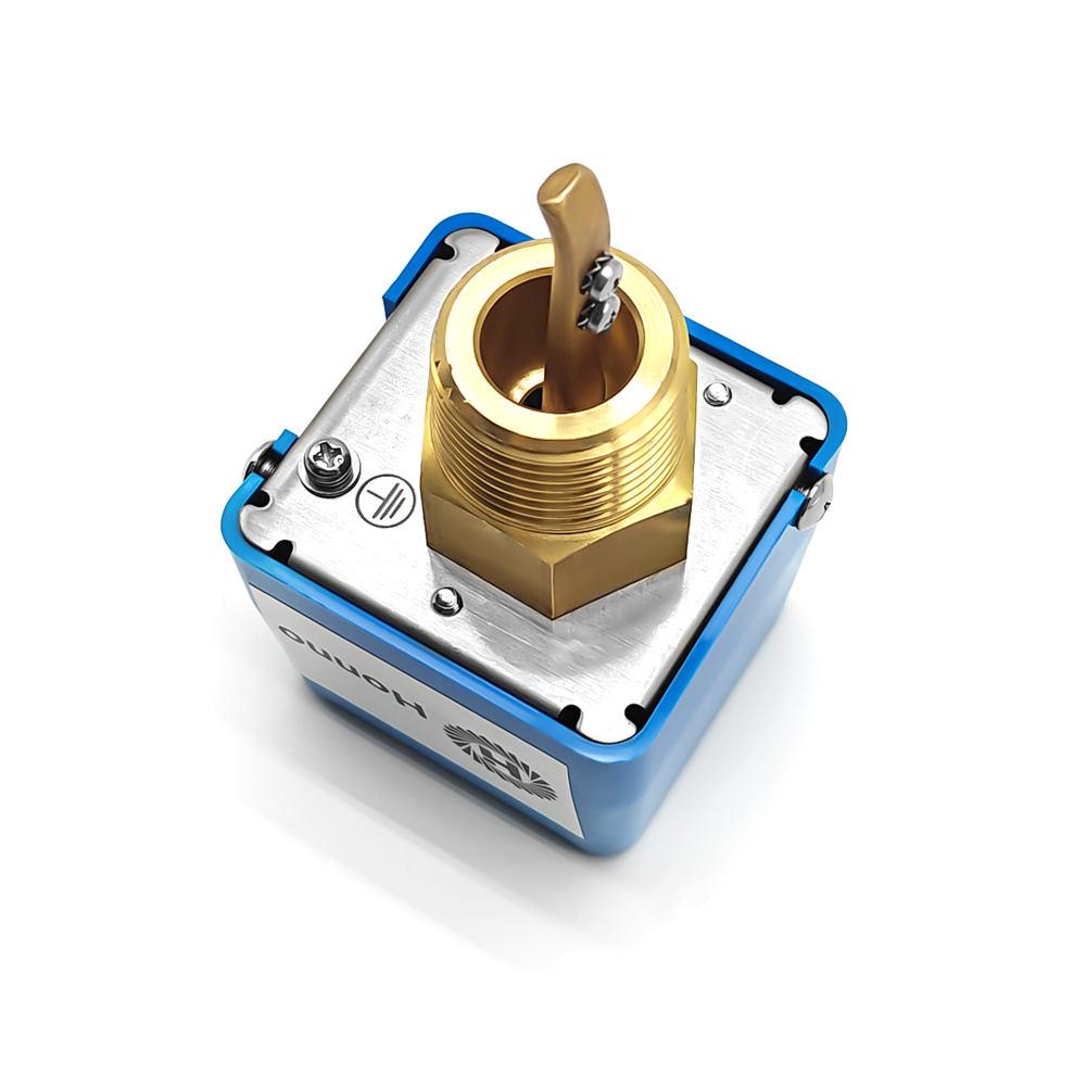LOMAN HFS/FQS-U30G Digital Paddle Type Water Pump Flow Control Switch Thread Connection DN15 DN10 Oil Air OEM Customizable