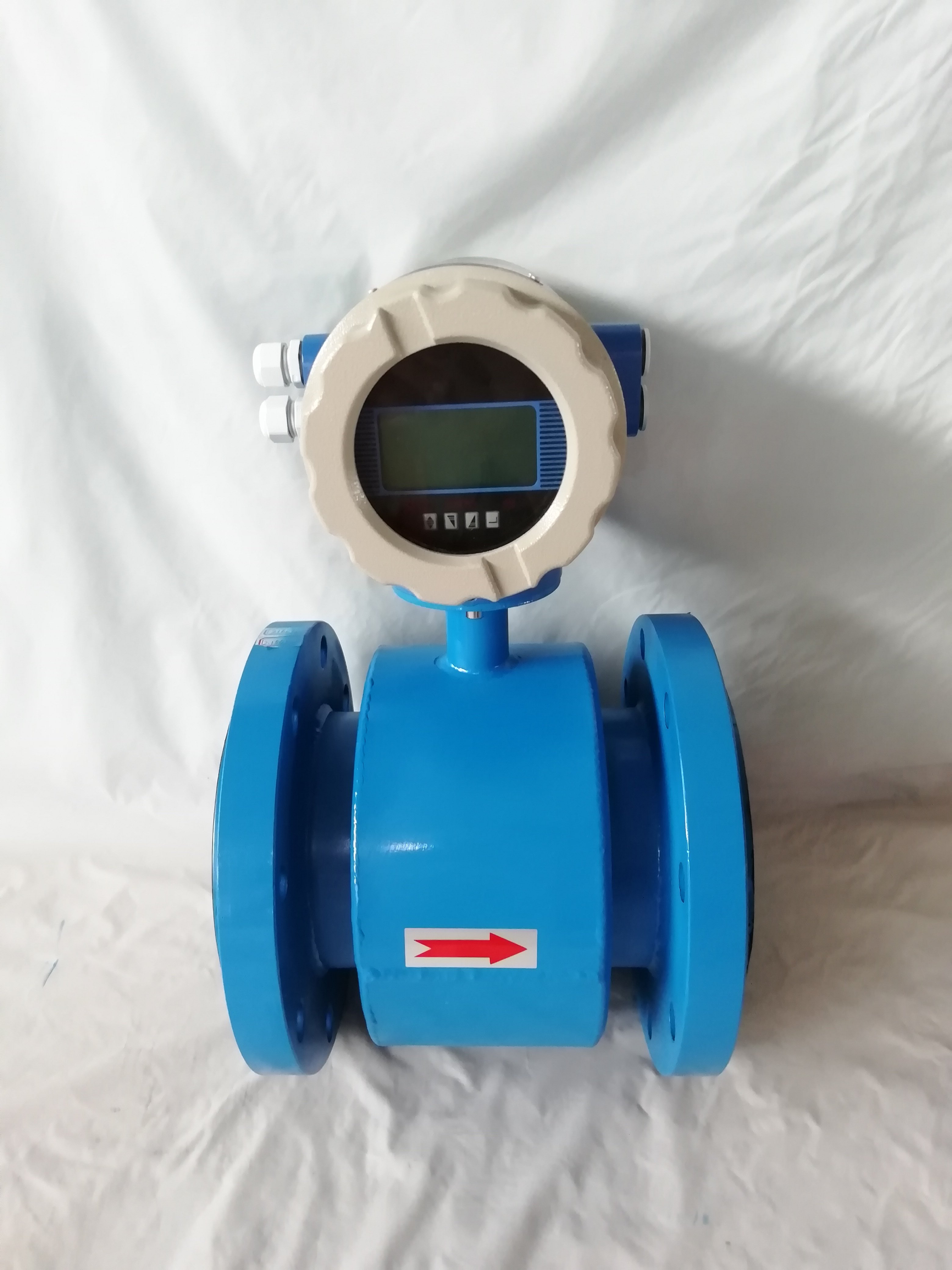 Electromagnetic Flow Meter 0.2% Battery Supply Emf Magnetic Flowmeter with RS485