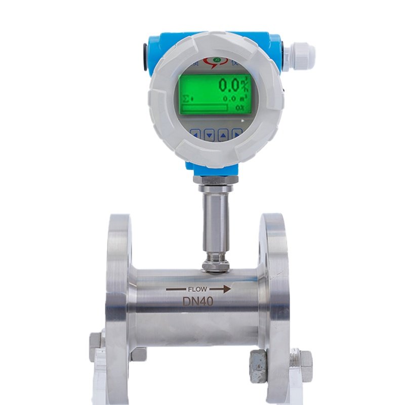 LWGY Turbine Flowmeter Smart Liquid Turbine Flowmeter Stainless Steel Flow Sensor