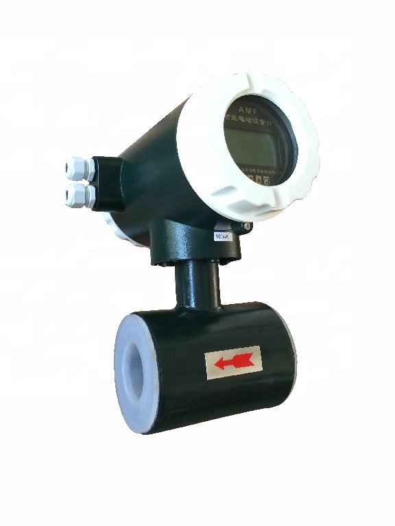 Anjun AMF High Precision Intelligent Stainless Steel LCD Display OEM Supported Flow Meter for Liquid Gas Water Steam Via Thread