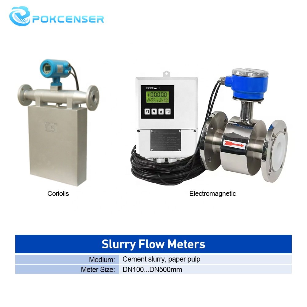 Pulse 4-20mA RS485 Digital Output Flow Meters Gas Steam Vapour Biogas Water diesel Oil Fuel Pulp Slurry Liquid Flow Meters