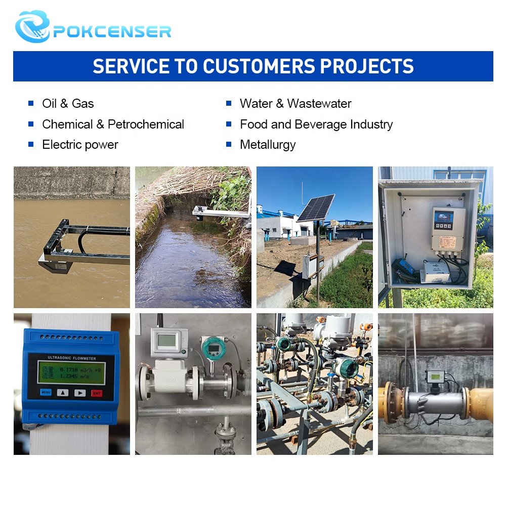 Pulse 4-20mA RS485 Digital Output Flow Meters Gas Steam Vapour Biogas Water diesel Oil Fuel Pulp Slurry Liquid Flow Meters