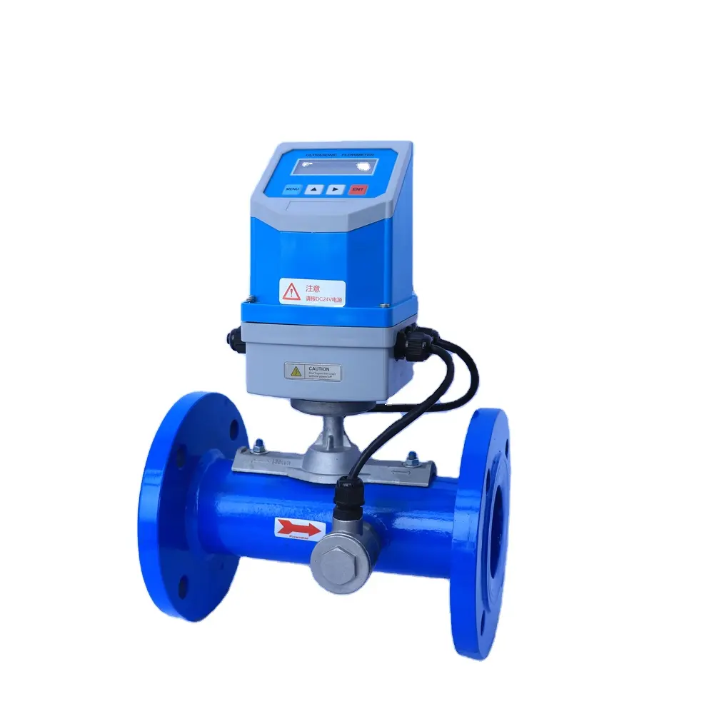 Cheap Price Wall Mounted Ultrasonic Flow Meter Water Digital Flowmeter for Water CE Approved Ultrasonic Flow Meter