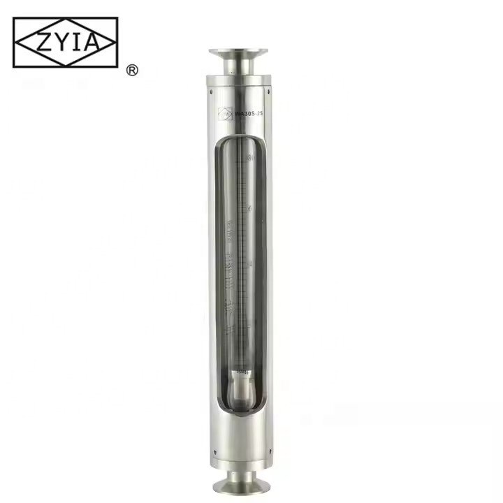Low Cost Price Mechanical High Temperature Metal Tube Food Grade Flow Meter Co2 Glass Rotameter