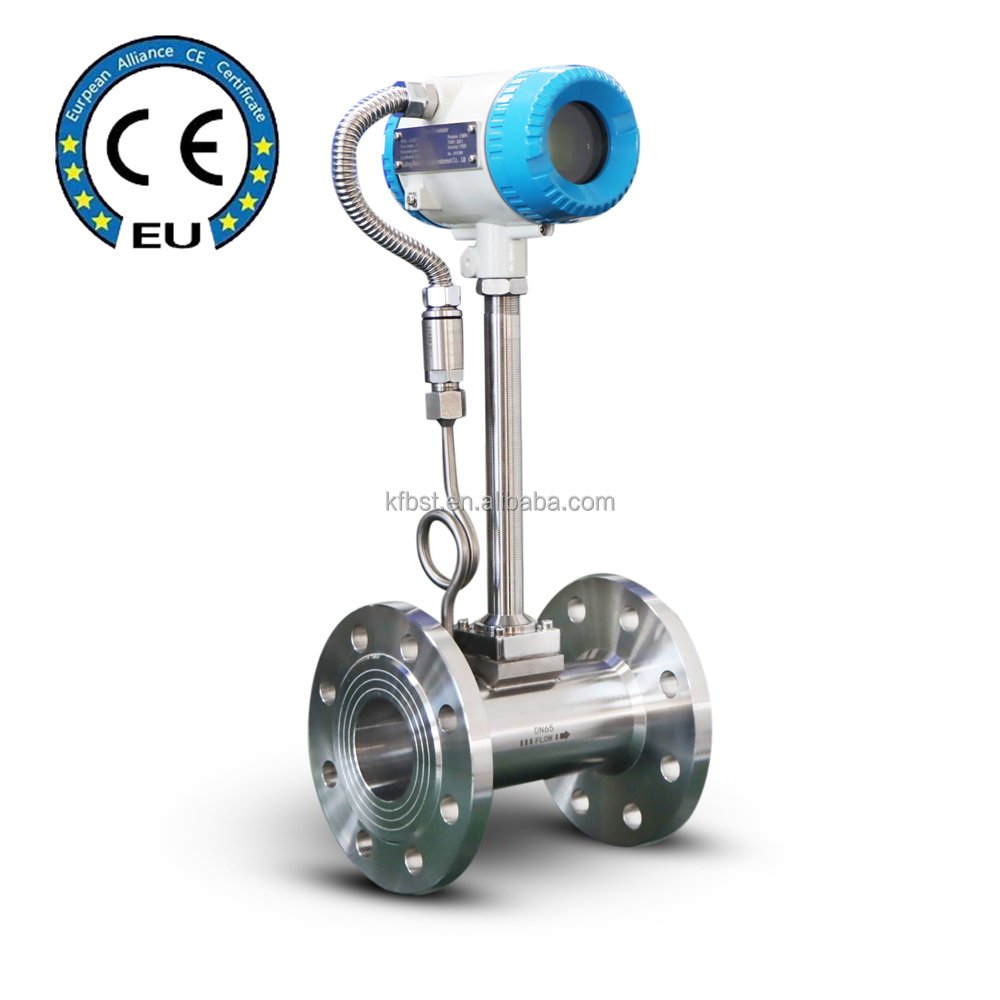 ANSI600# ConnectionKaifeng BST Instrument SUS304 Material Best Price Vortex Flowmeter