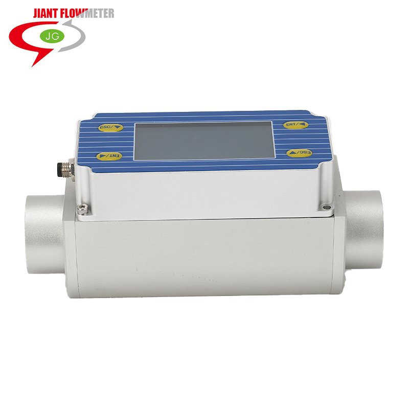 Gas Mass Flow Meter Digital Display Micro-flow Nitrogen Compressed Air Oxygen Controller Thermal Mass Flowmeter