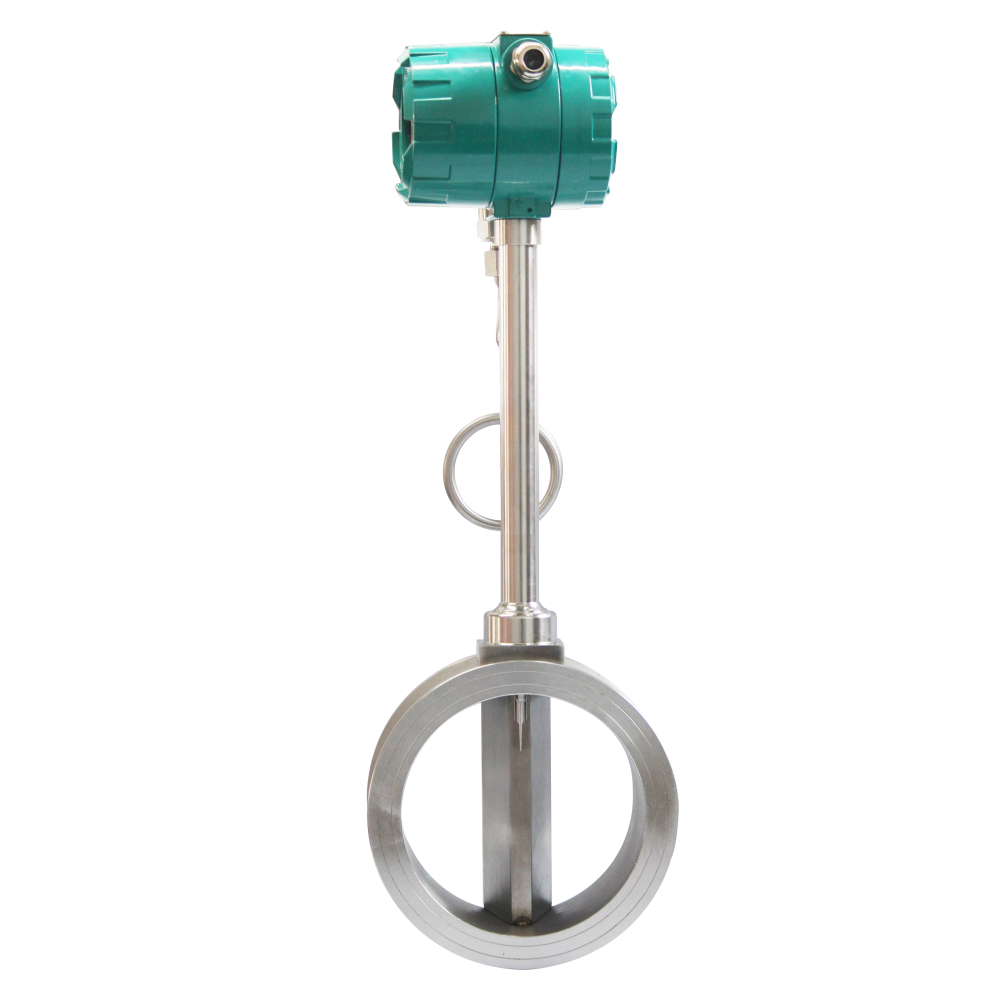 High Stability Remote Digital Vortex Flow Meter Stainless Steel Totalizer Wear Resistance for Water Gas Oil OEM LPG Flow Meter