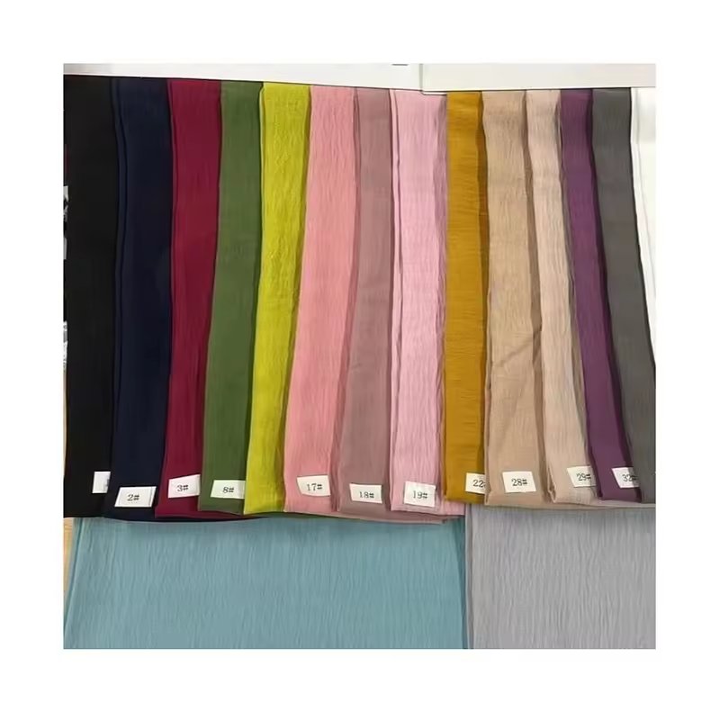 100% Polyester Cey air Flow Fabric Soft Eco-friendly Suit for Making Dress Cloth