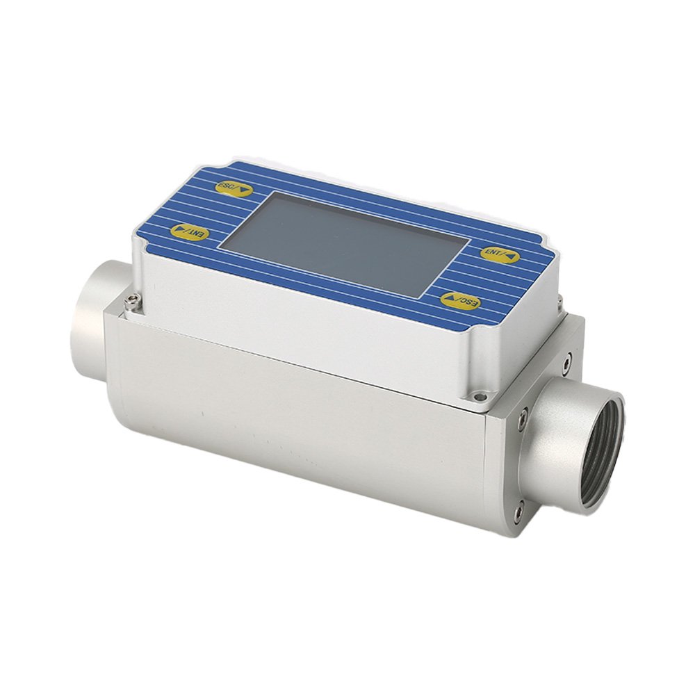 JuGuan Gas Mass Flow Meter Digital Display Micro-flow Nitrogen Compressed Air Controller Thermal Mass Flowmeter