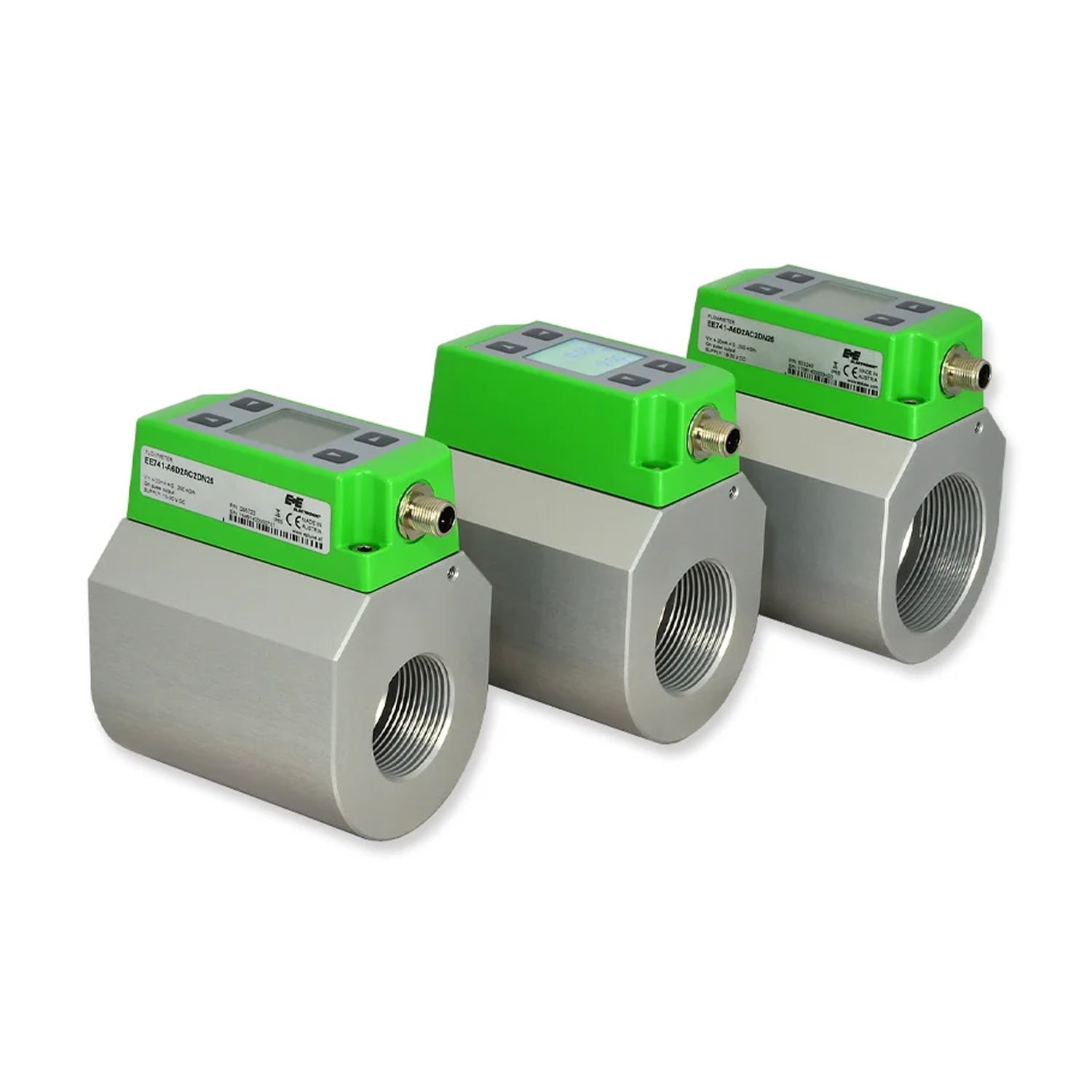 E+E Ee741 In-Line Flow Sensor High-Accuracy Measurement for Compressed Air&Industrial Gases
