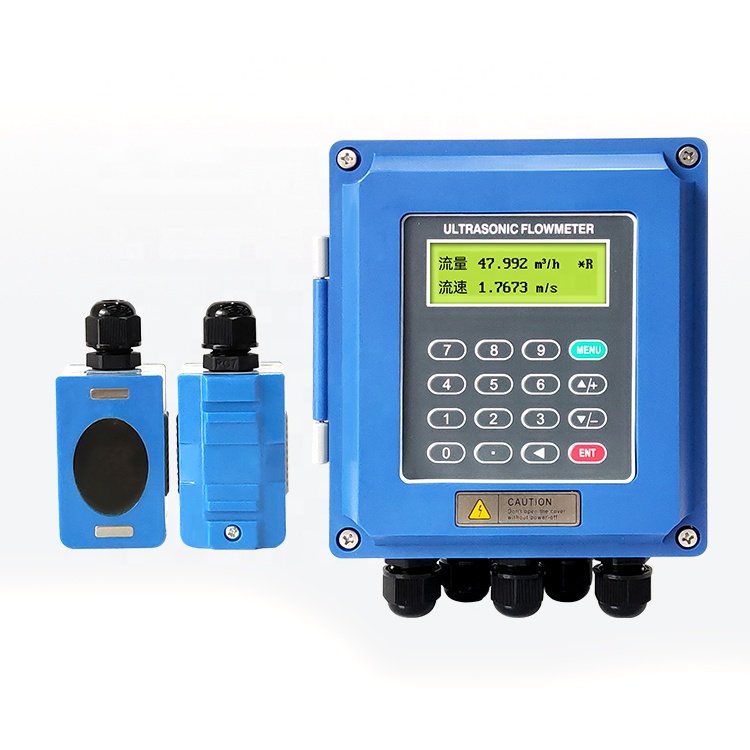 High Quality Pipe Ultrasonic Flow Meter Clamp Price Handheld Portable Water Flow Meter Gas Ultrasonic Liquid Flowmeter