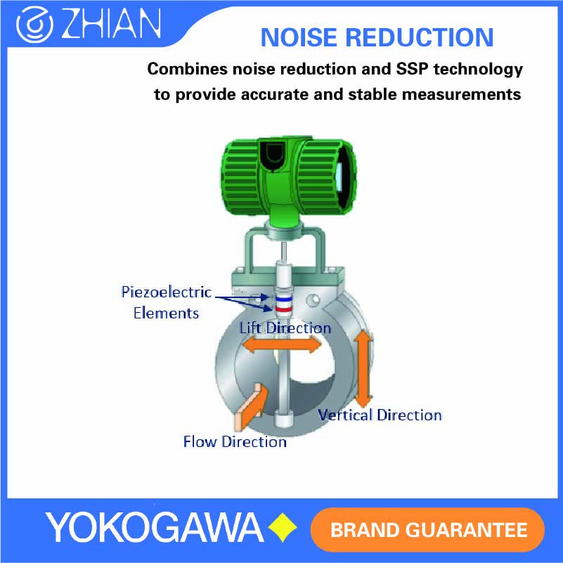 Yokogawa Steam Gas Liquid Applications Accurate Durable Easy Installation DY150 DN150 DN150 150 mm (6 Inch)Vortex Flowmeter