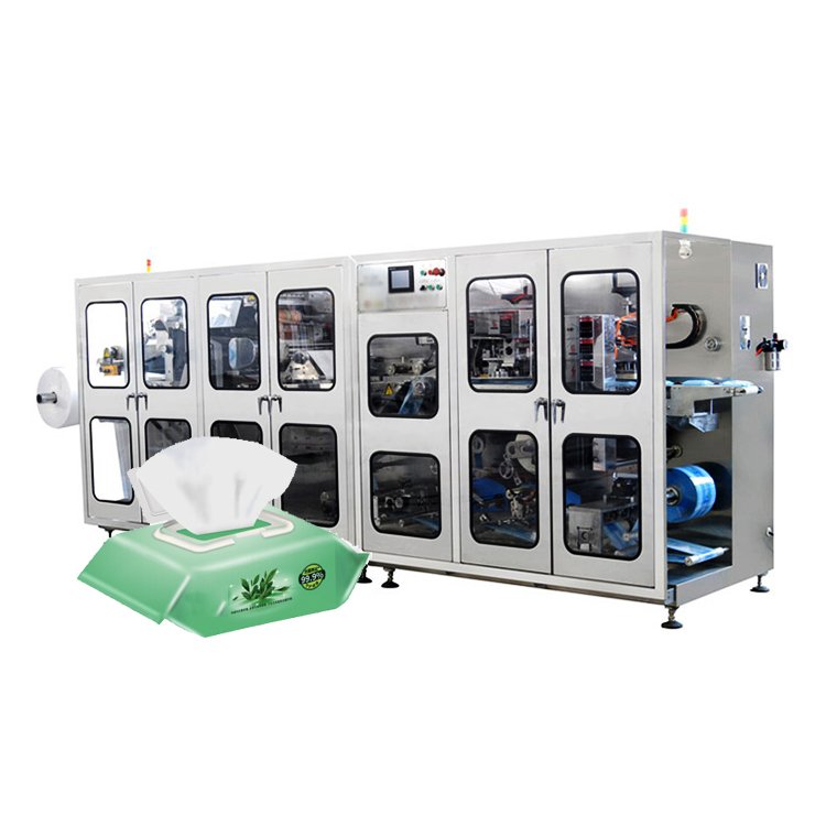 400 Bucket Wet Wipes Machine Wet Wipes Vending Machine Automatic Wet Wipe Making Machine