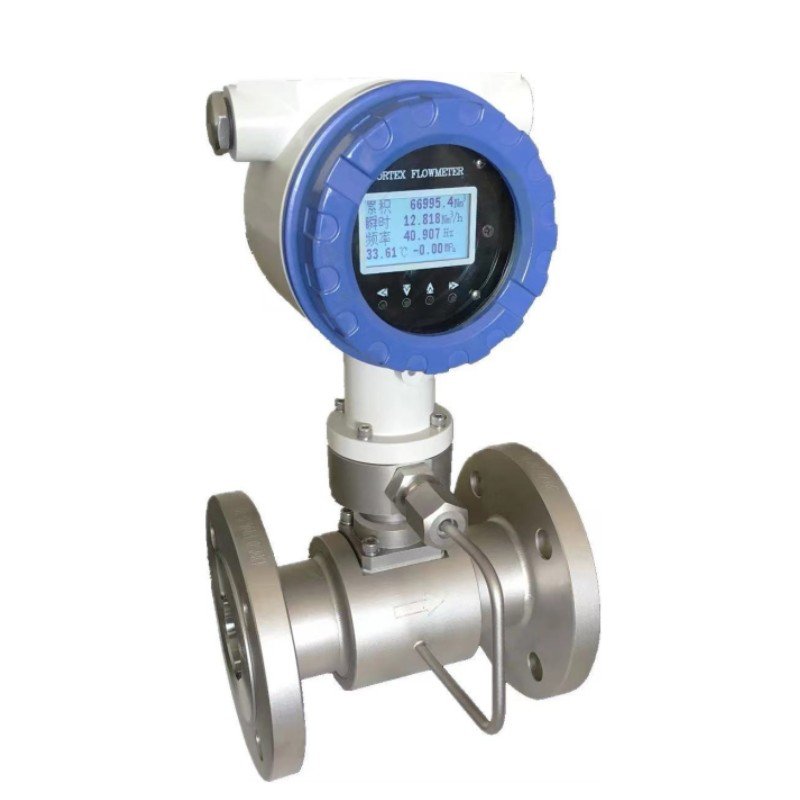 High Quality Thermal Gas Mass Flowmeters China Supplier Customized RS485 Flowmeters Flange Type SS316L