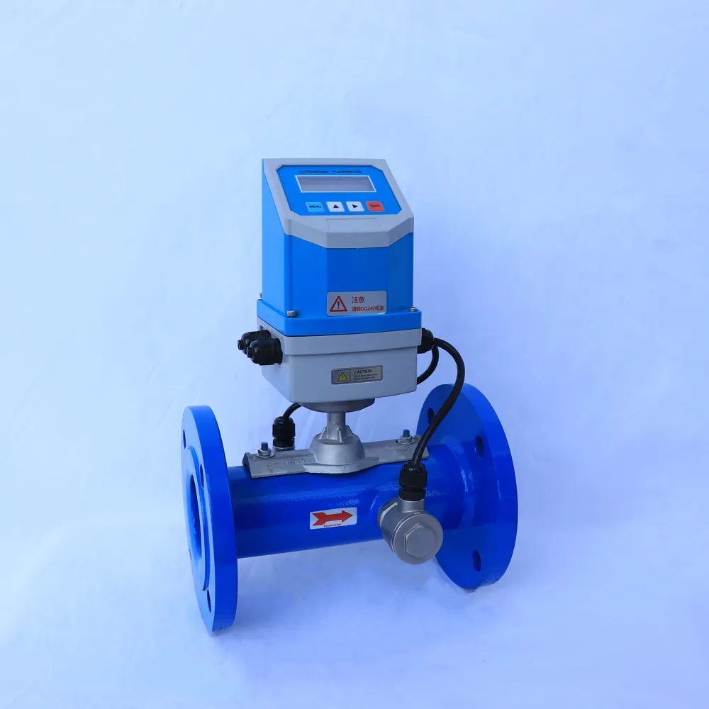 Dual-channel Pipe-segment Ultrasonic Flowmeter Intelligent Tds-100y Integrated Pipe Section Ultrasonic Flowmeter