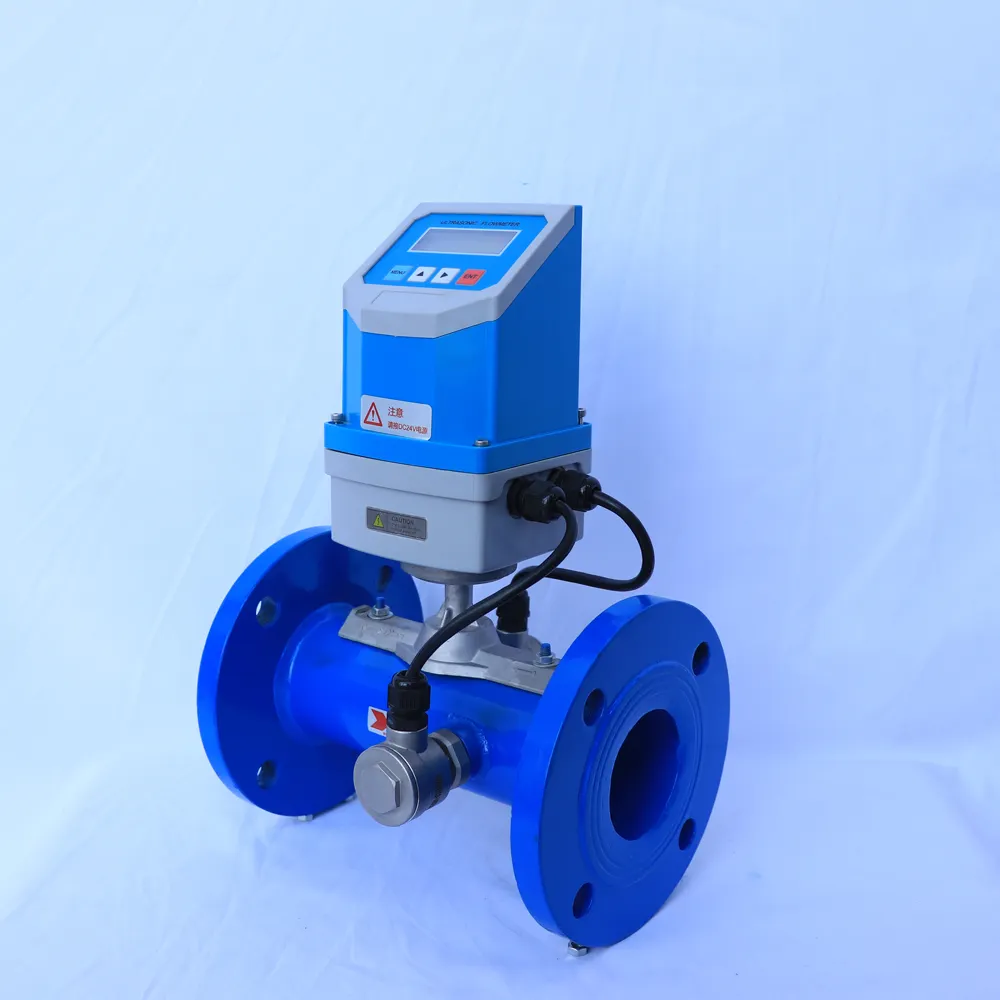 Dual-channel Pipe-segment Ultrasonic Flowmeter Intelligent Tds-100y Integrated Pipe Section Ultrasonic Flowmeter