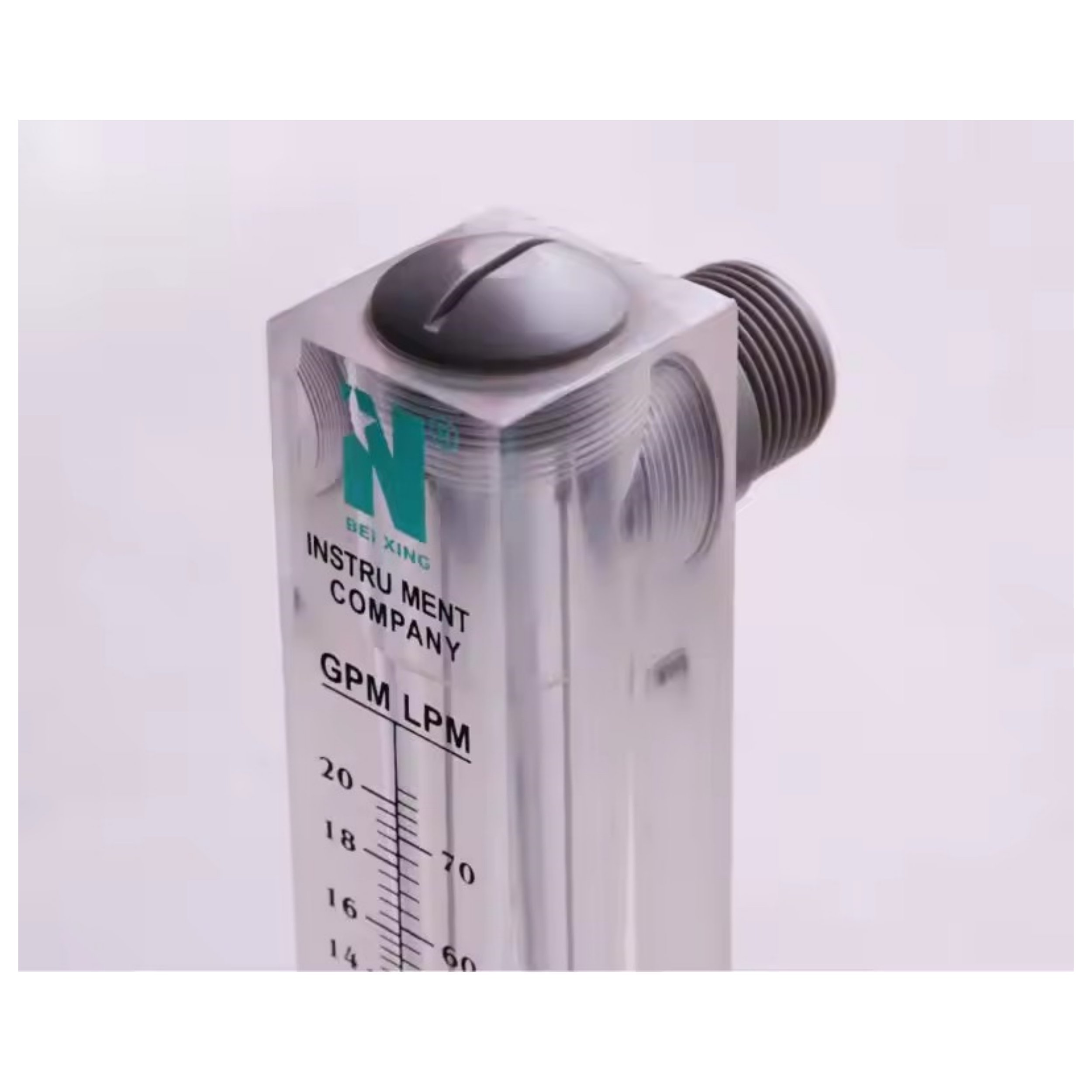 Acrylic Flow Meter Plexiglass Panel Rotameter for Gas and Liquid Measurement