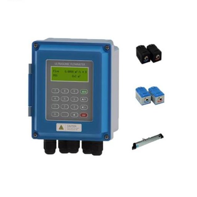 Hot Selling Portable Ultrasonic Transit-Time Flow Sensor River Liquid Flow Meter Sewage Wall Mounted Ultrasonic Flow Meter