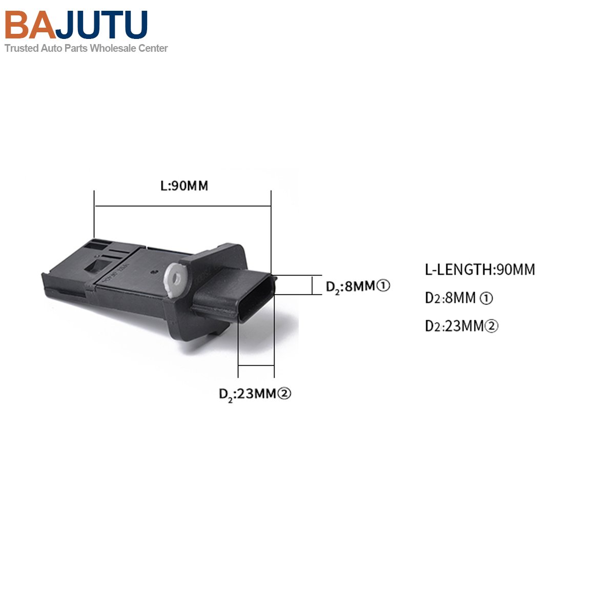 Mass Air Flow MAF Sensor-Wholesale Price at BAJUTU for Nissan Infiniti OE:22680-7S000 ,Ebay,Wish Hot Seller