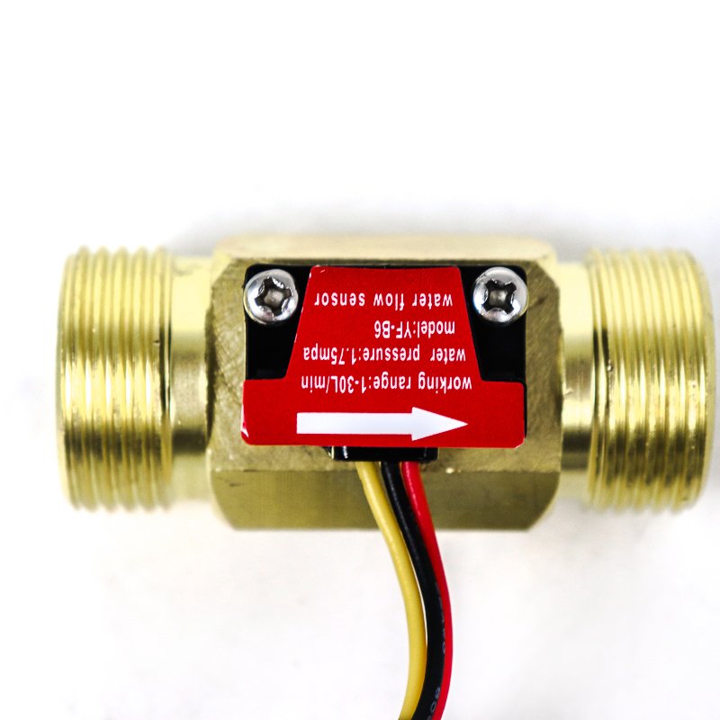 Brass Water Flow Control Switch G3/4 G1 G2 Turbine Flow Sensor Stainless Steel Water Flow Sensor