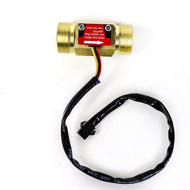 Brass Water Flow Control Switch G3/4 G1 G2 Turbine Flow Sensor Stainless Steel Water Flow Sensor