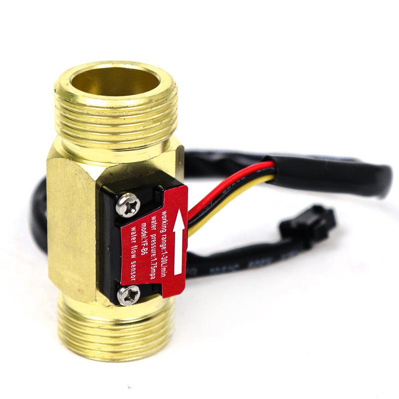Brass Water Flow Control Switch G3/4 G1 G2 Turbine Flow Sensor Stainless Steel Water Flow Sensor