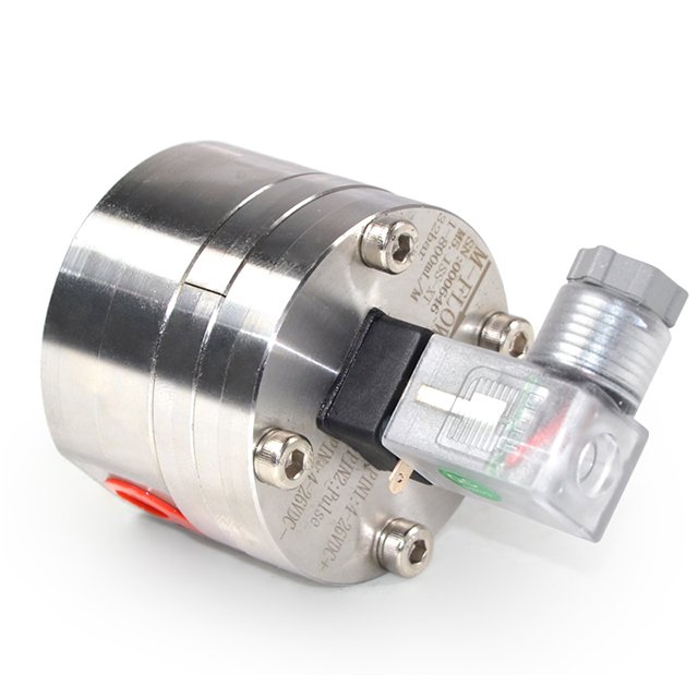 High Flow Meter Oval Gear Flowmeters for Water, Oil, Diesel, Chemi, Calselliptic Gear Flowmeter OEM CN;SHG LCW50