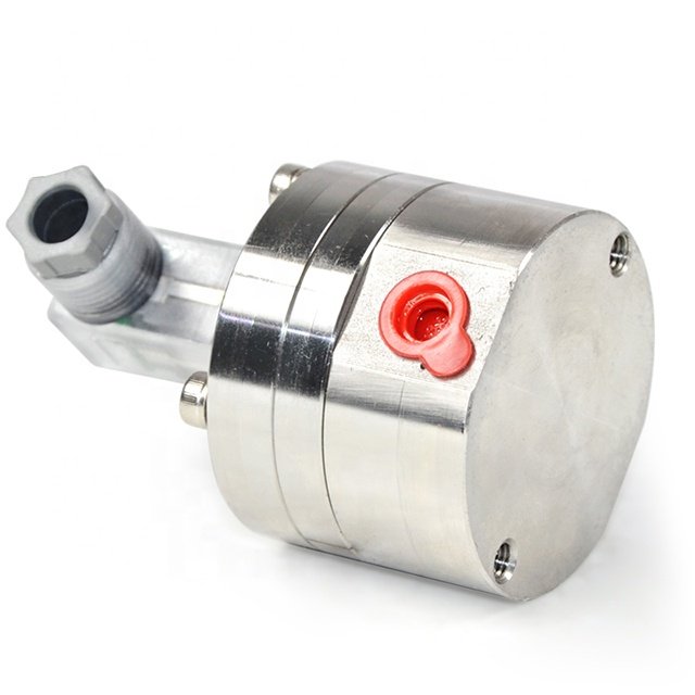 High Flow Meter Oval Gear Flowmeters for Water, Oil, Diesel, Chemi, Calselliptic Gear Flowmeter OEM CN;SHG LCW50