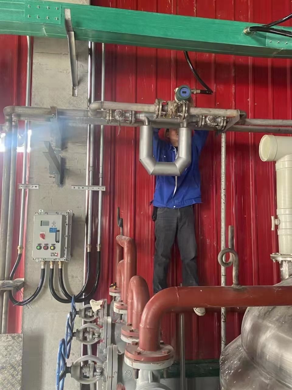 Industry Air Gas/ Liquid Oil 0.1% High Accuracy Flow Meter Factory Coriolis Mass Flow Meter